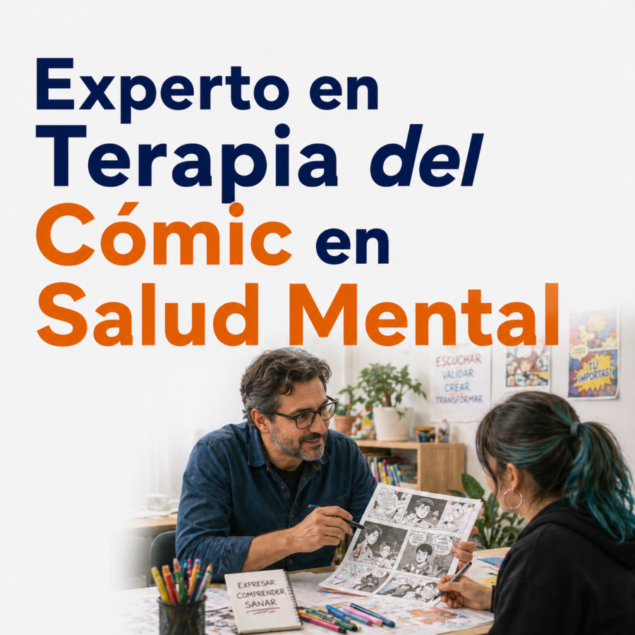 Experto en Terapia del Cómic en Salud Mental