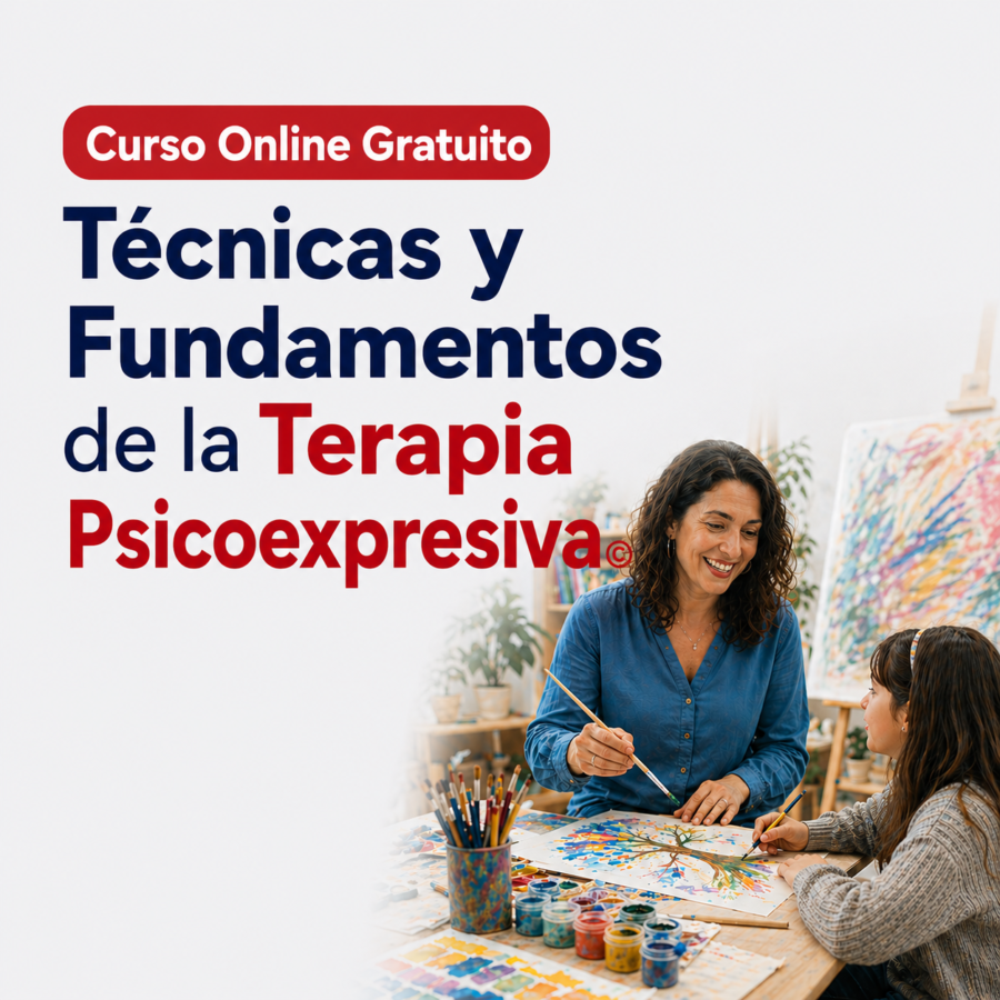 Curso Online Gratuito. Técnicas y Fundamentos de la Terapia Psicoexpresiva©
