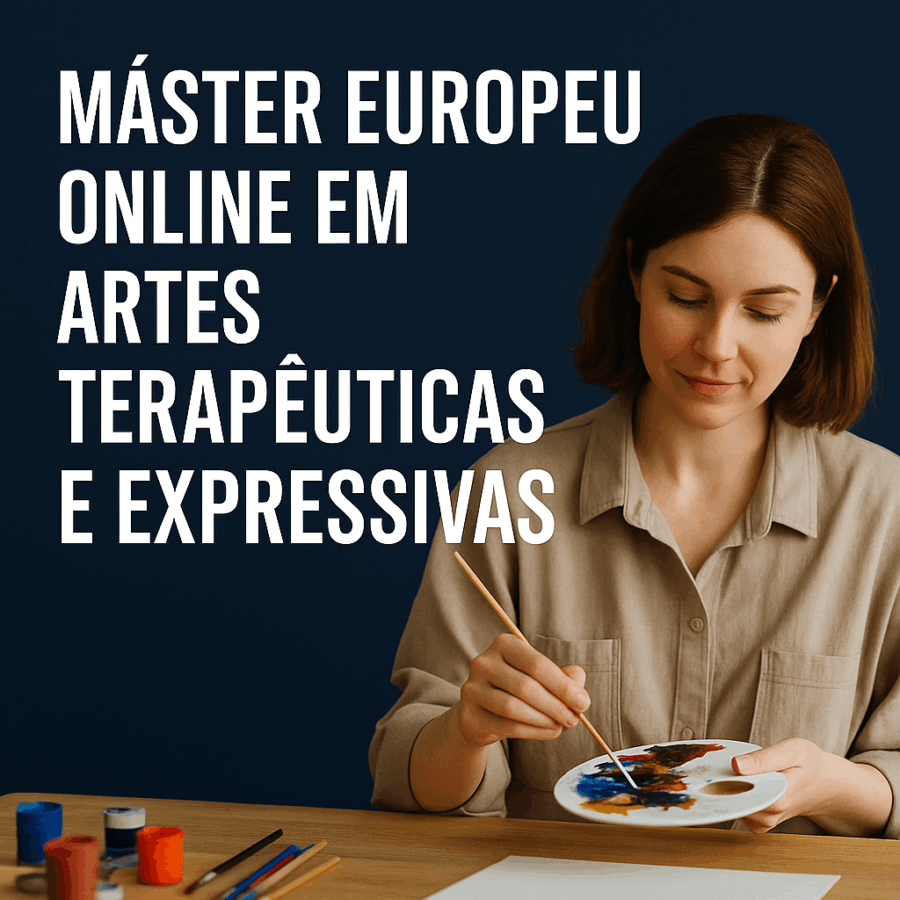Máster Europeu Online em Artes Terapêuticas e Expressivas