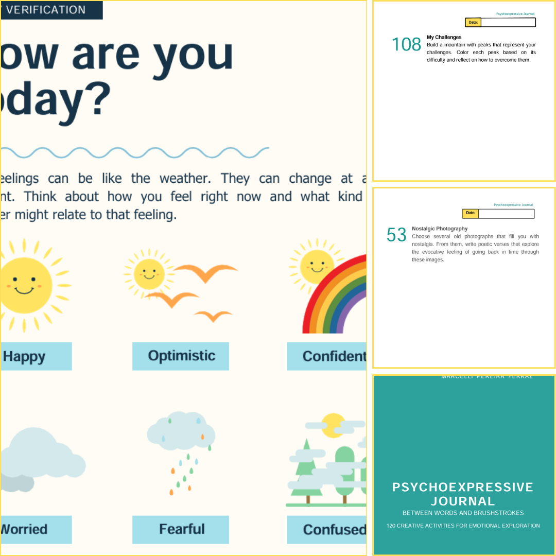 E-book: Psychoexpressive Diary. Between Words and Brushstrokes - Imagen 5