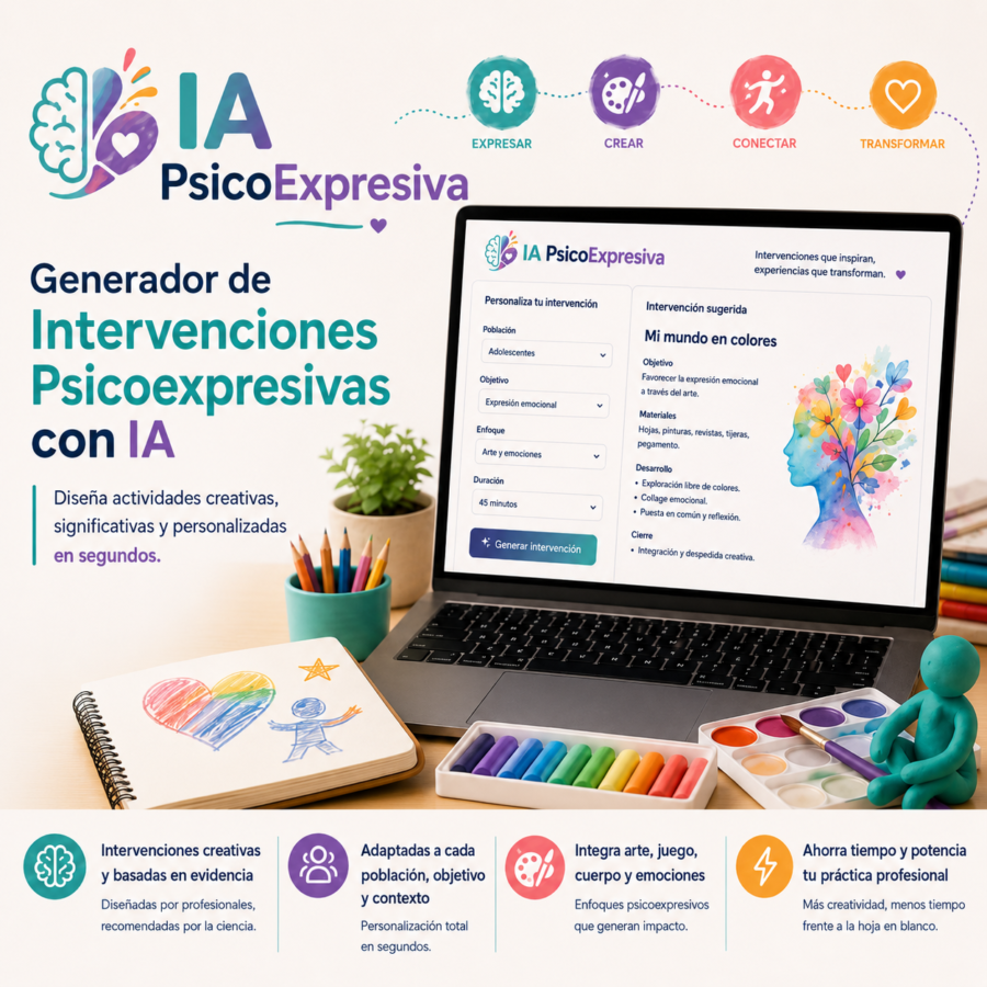IA PsicoExpresiva®: Ecosistema en Terapia Psicoexpresiva